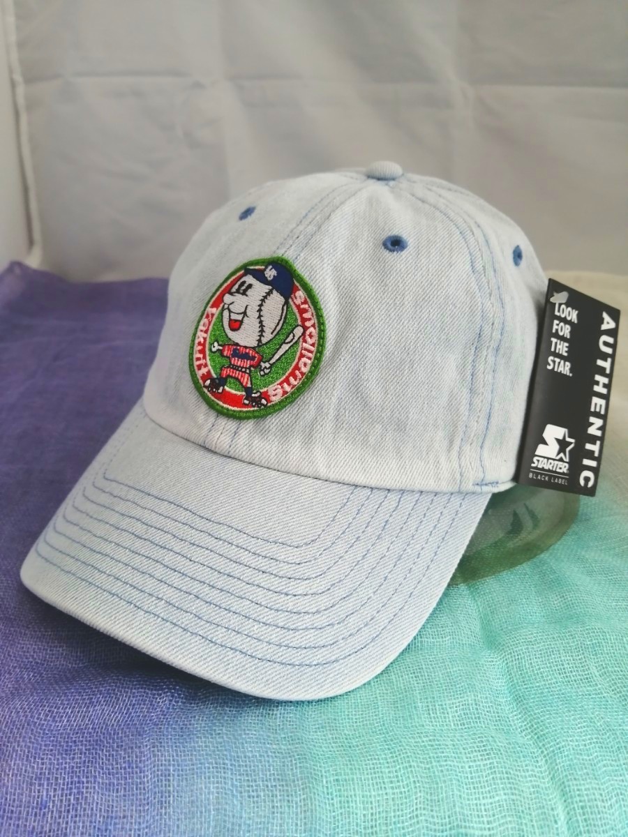 Paypayフリマ 新品未使用 東京ヤクルトスワローズ Starter ボール君ワッペンcap Paypayフリマ 新品未使用 東京ヤクルトスワローズ Starter ボール君ワッペンcap