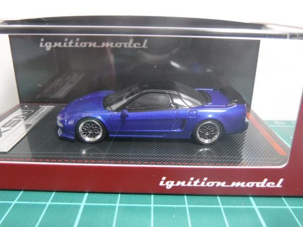 イグニッションモデル 1/64 ホンダ NSX (NA1) ブルーメタリックの画像2