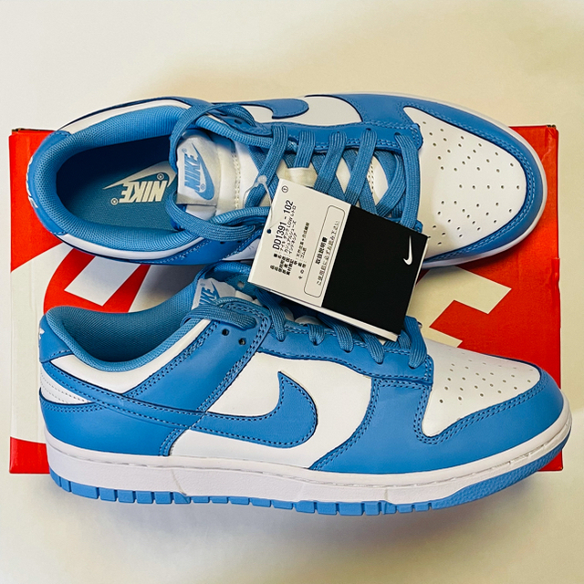 NIKE DUNK LOW UNIVERSITY BLUE 27cm ナイキ ダンク ロー ユニバーシティ ブルー 国内黒タグ_画像2