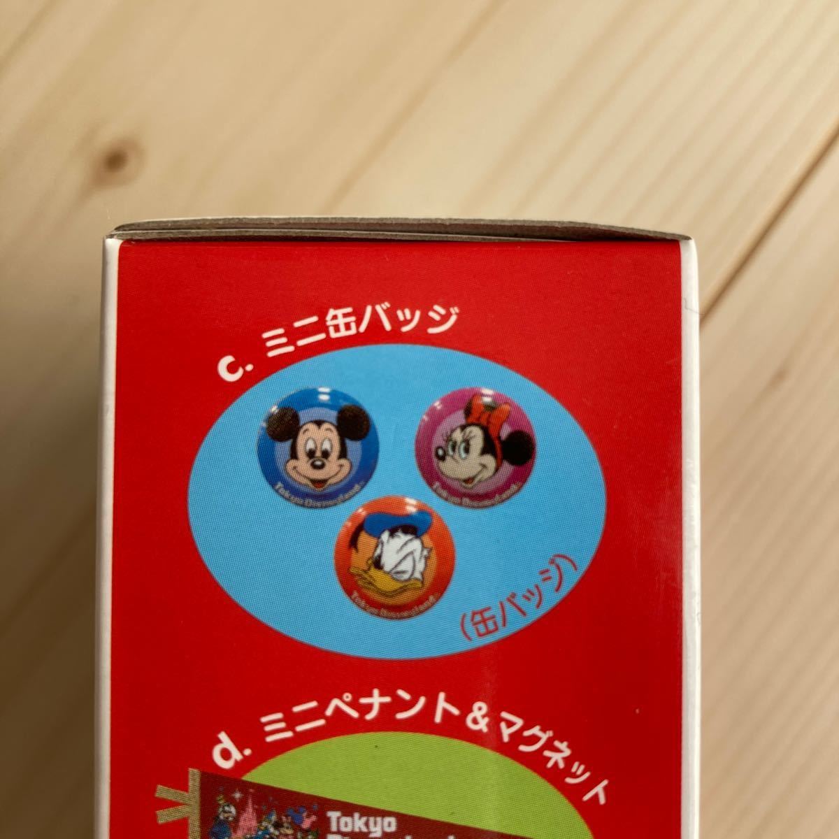 東京ディズニーランド　25thアニバーサリー　ミニチュアコレクション　Vol.1 ミニ缶バッジ