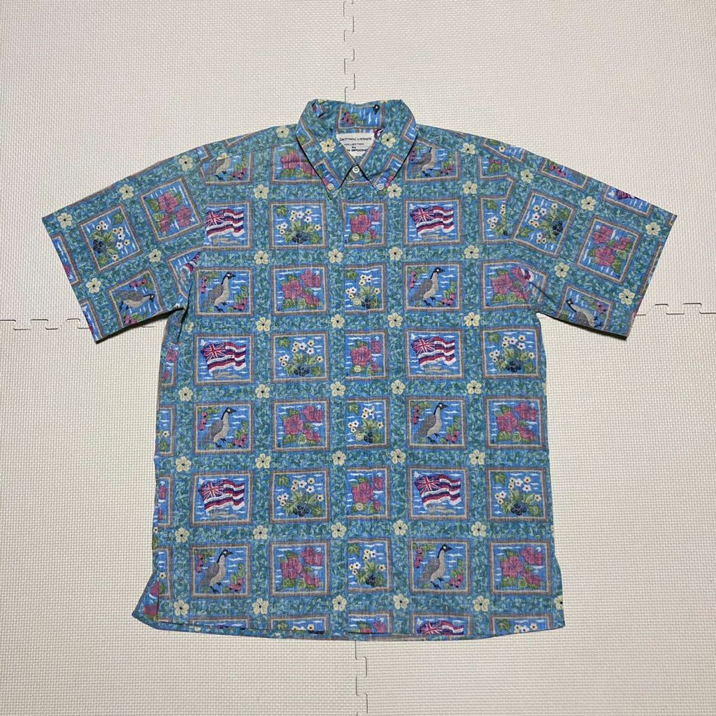 最も信頼できる DIETRICH VAREZ 90's REYN SPOONER レインスプーナー アロハシャツ ガラシャツ 半袖シャツ Lサイズ