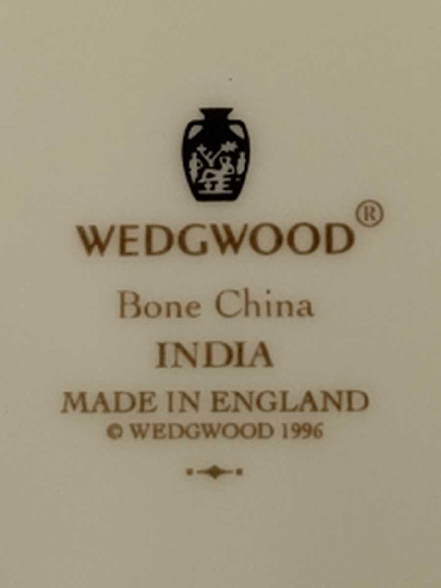 WEDGWOOD INDIA プレート7点セット ブレッド&バタープレート橫27.5cm×縦24cm プレート20cm_画像9