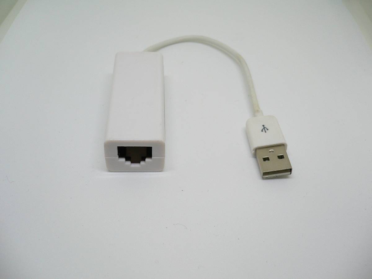 【新品】 クリップポスト便 USB2.0イーサネット 有線LAN接続用 USB アダプター(USB:2.0toFast Ethernet Adapter 白)1_画像9