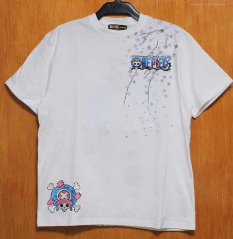 SALE！絡繰魂 粋 10♪(L)212021ワンピース チョッパー刺繍コラボ半袖Tシャツの画像3