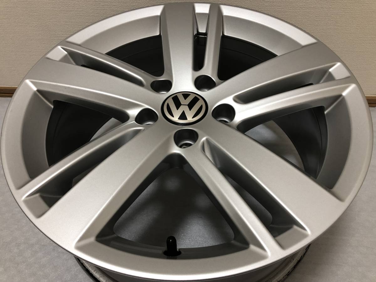 ★オシャレ！超美品★VW純正ホイール シャラン 17in7.0J+39 PCD112 ビートル ティグアン パサートヴァリアント ゴルフオールトラック T-Roc_パサートオールトラックにも適合します♪