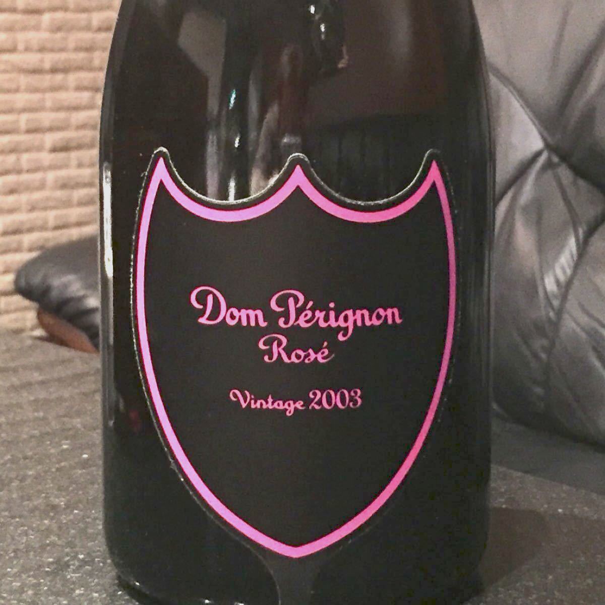 ドンペリニヨン ロゼ2003 750ml 正規品新品未開封 Dom Perignon Rose