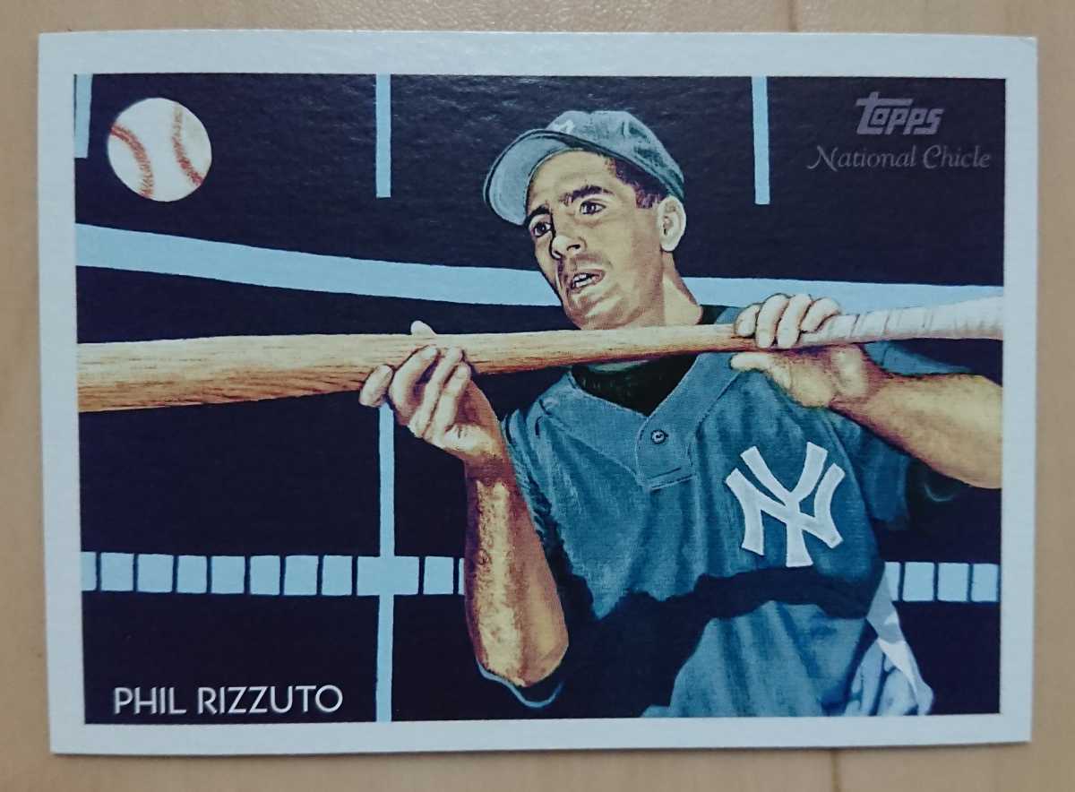 ★PHIL RIZZUTO TOPPS NATIONAL CHICLE DIAMOND STARS 2010 #226 MLB メジャーリーグ 大リーグ HOF リズトー NEW YORK YANKEES ヤンキース_画像1