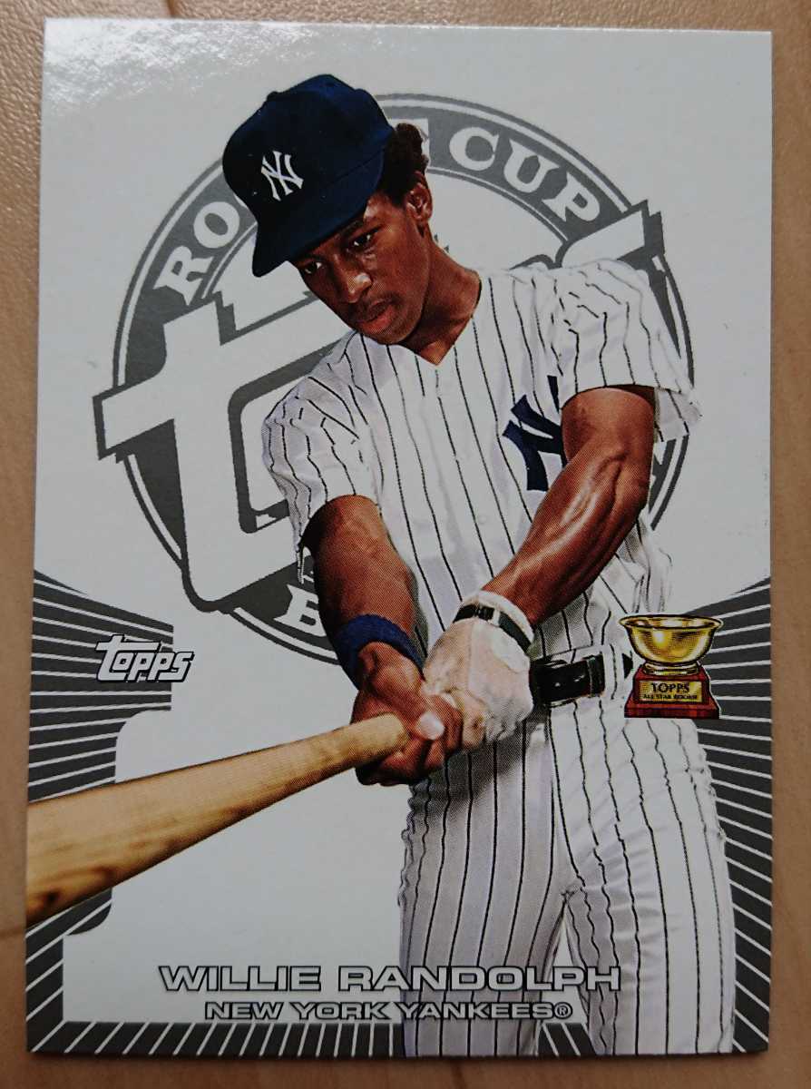 ★WILLIE RANDOLPH TOPPS ROOKIE CUP BASEBALL MLB メジャーリーグ 大リーグ LEGEND RC ウイリー ランドルフ NEW YORK YANKEES ヤンキース_画像1