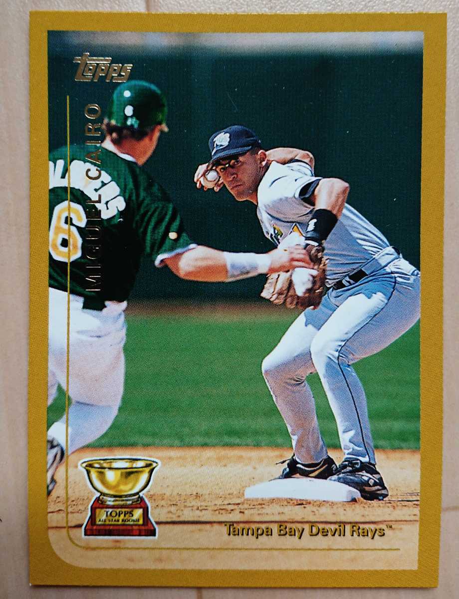 ★MIGUEL CAIRO TOPPS ROOKIE CUP BASEBALL 2005 #417 MLB メジャーリーグ 大リーグ RC ミゲル カイロ TAMPA BAY DEVIL RAYS レイズ_画像1