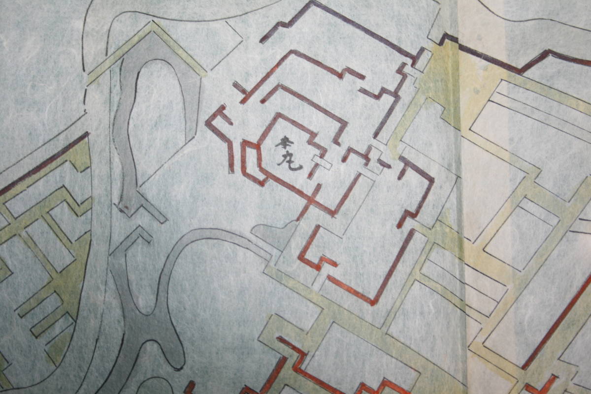 絵図 (城郭図) 熊本県 肥後國 熊本城 絵図 (城郭図) 熊本県 肥後國 熊本城