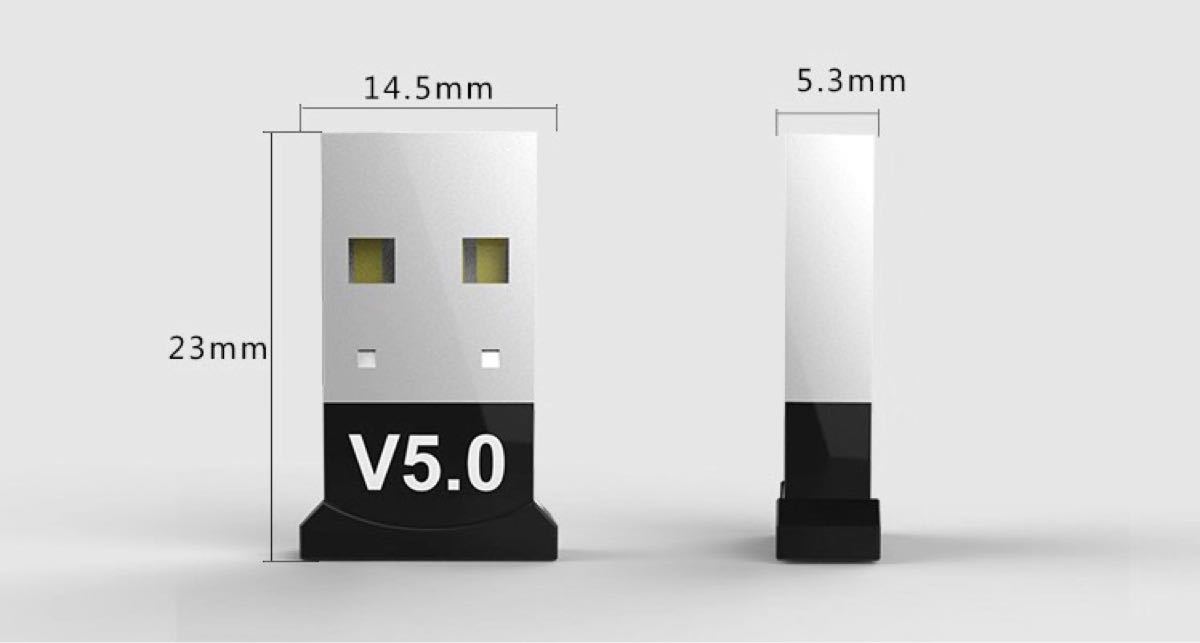 usb bluetooth 5.0アダプタUSBレシーバーアダプタ