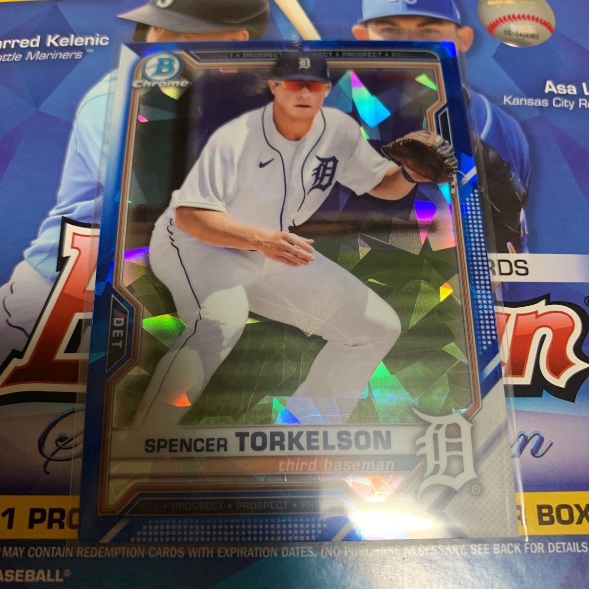 2021 bowman sapphire spencer torkelson_画像1