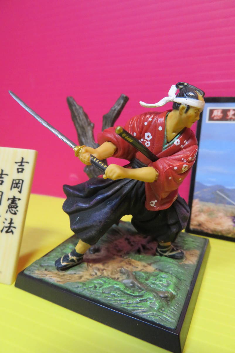  история .. второй .[ решение .! Miyamoto Musashi . номер состязание ] фигурка коллекция огонь. партнер * Yoshioka Kiyoshi 10 .