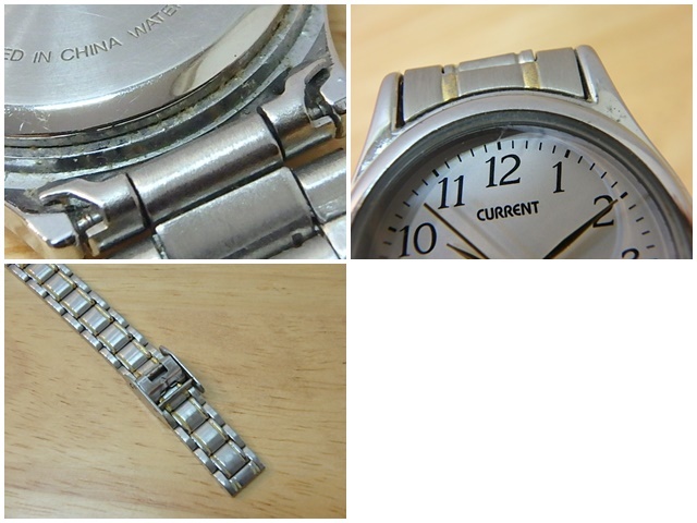 n106u ジャンク 不動品 時計 セイコー CURRENT Y121-AM50 中古 腕時計 中古_画像6
