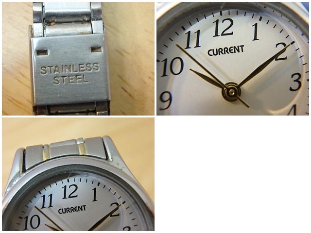 n106u ジャンク 不動品 時計 セイコー CURRENT Y121-AM50 中古 腕時計 中古_画像7