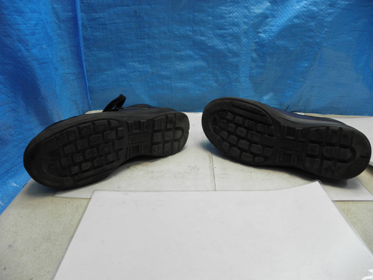 ENEOS 安全靴 スニーカータイプ MIDORI 安全靴 22cmEEE 先固い 中古！_画像6