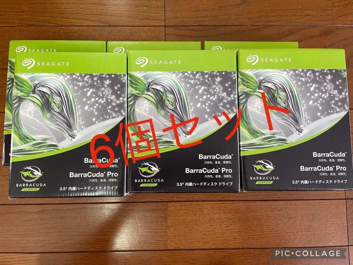 新品/未開封品 ST8000DM004 Seagate Barracuda 3.5 8TB HDD ハードディスク 6個セット