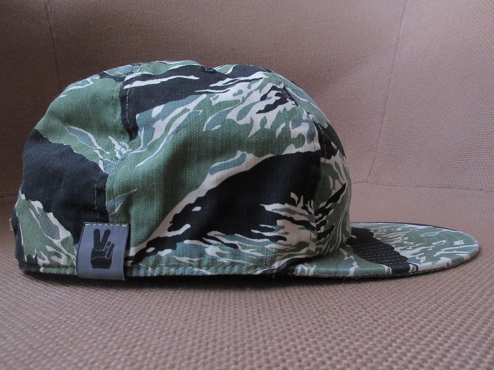 イタリア製 GOLDEN GOOSE DELUXE BRAND カモフラ キャップ ゴールデングース デラックス ブランド GGDB 迷彩 CAP タイガーカモ 帽子 ハット_画像4