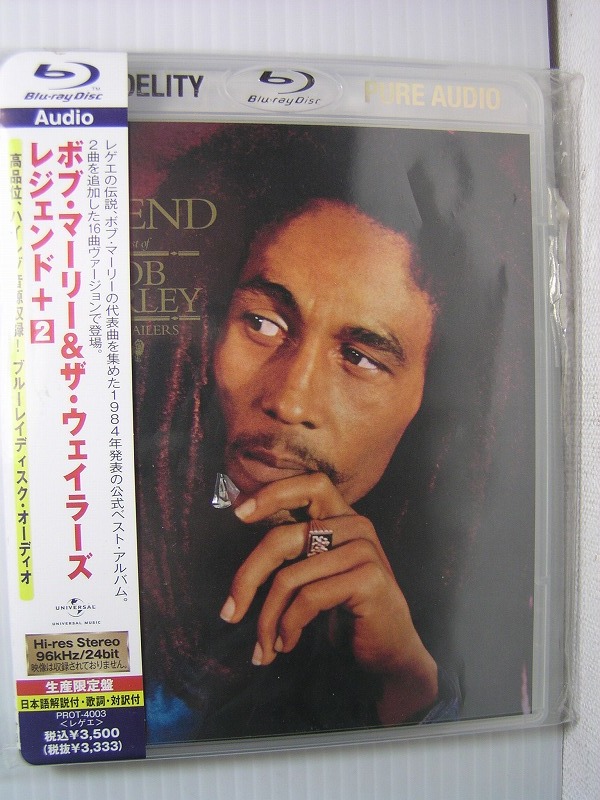 ★名盤！ボブ・マーリー＆ウェイラーズ Bob Marley & The Wailers レジェンド ブルーレイオーディオ 中古品・2点以上落札で送料無料！の画像1