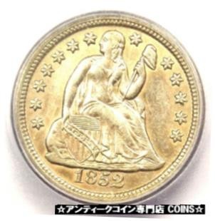 シルバー ゴールド アンティークコイン 1852-O Seated Liberty Dime 10C Coin #8736 その他