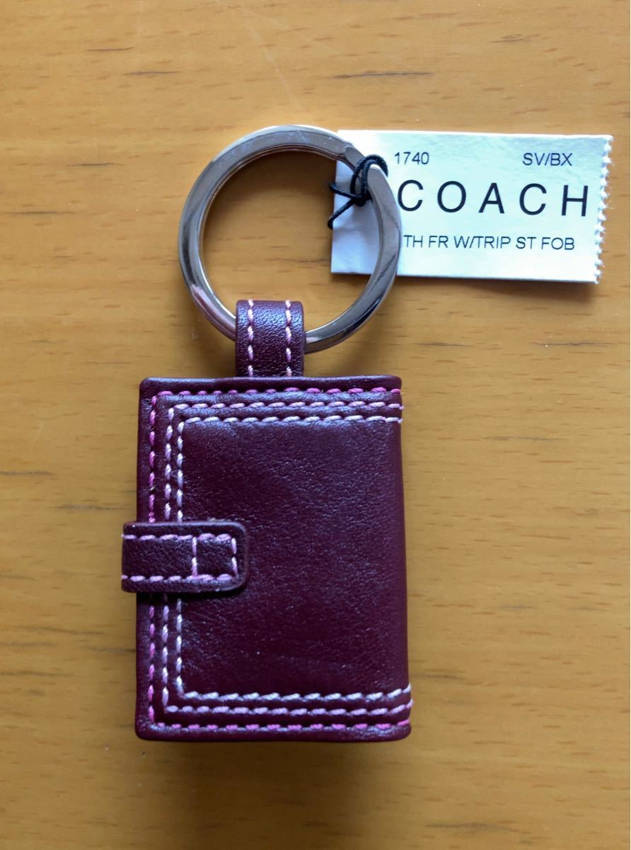 COACH  フォトフレーム付き キーリング