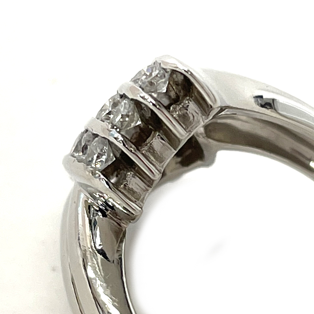 Pt900 ダイヤ ファッションリング D 0.86ct 10号 9.3ｇ 指輪