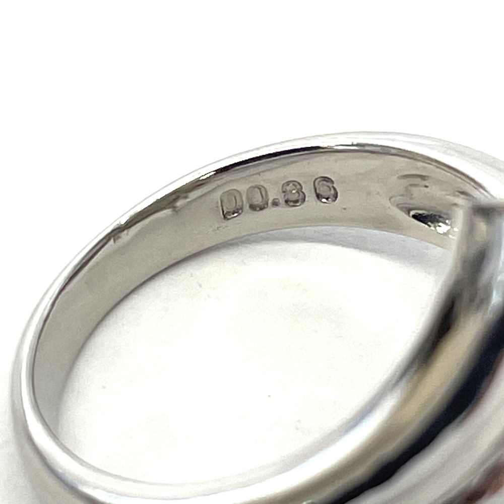 Pt900 ダイヤ ファッションリング D 0.86ct 10号 9.3ｇ 指輪