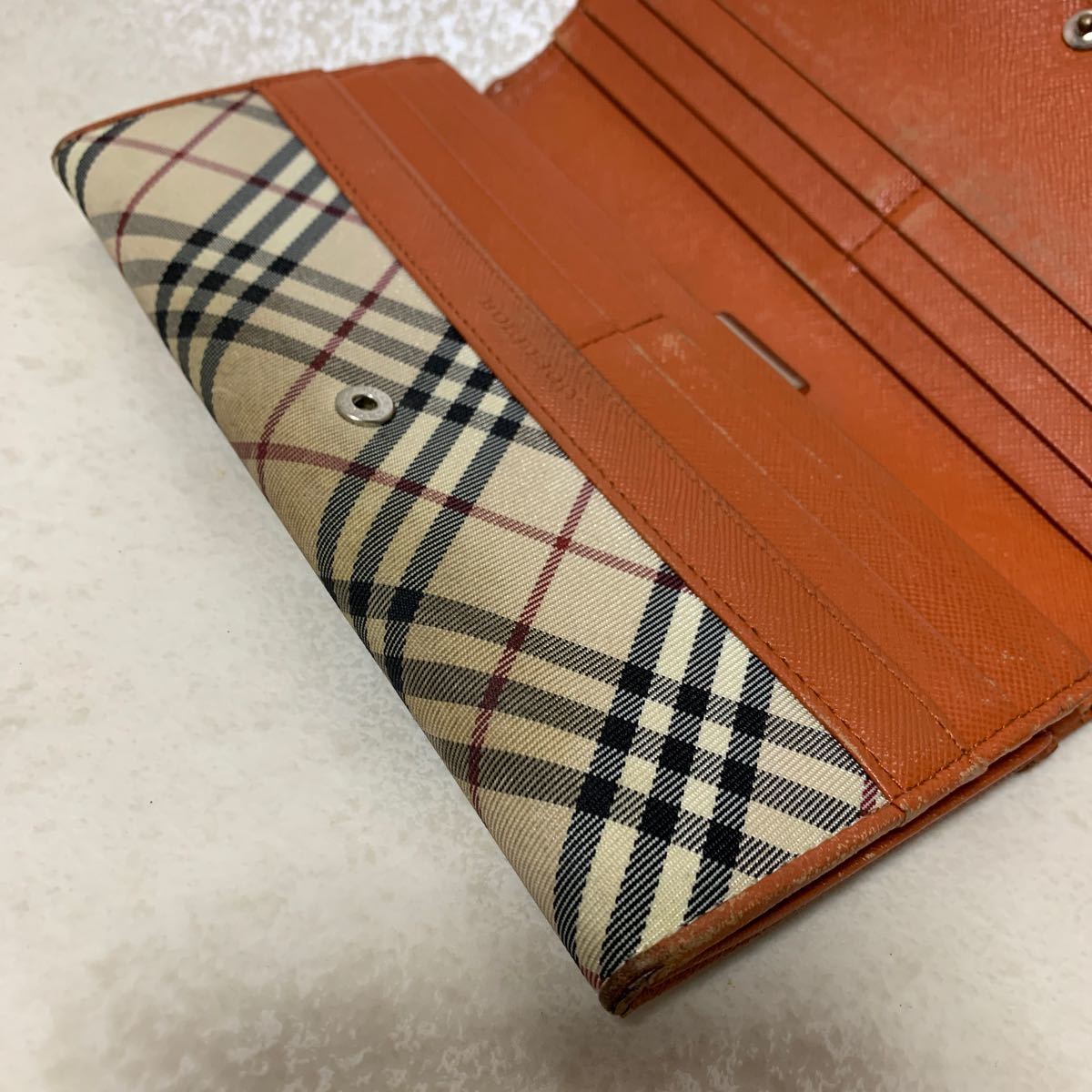 バーバリー 長財布 BURBERRY ノバチェック