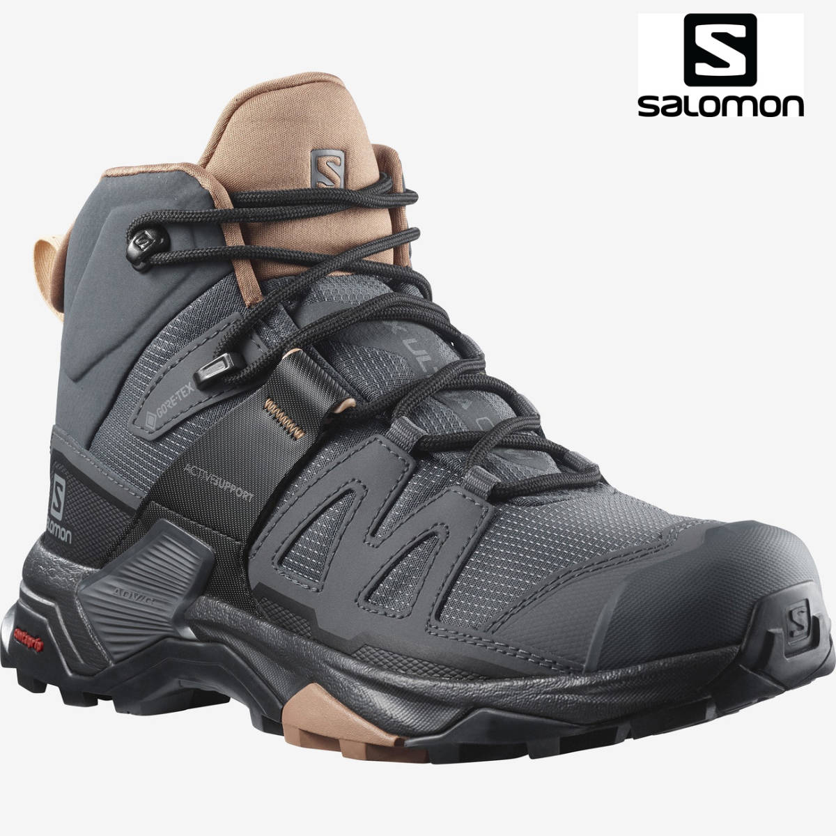 21SS【SALOMONサロモン/W's X ULTRA 4 MID GORE-TEX/L41295600/23cm