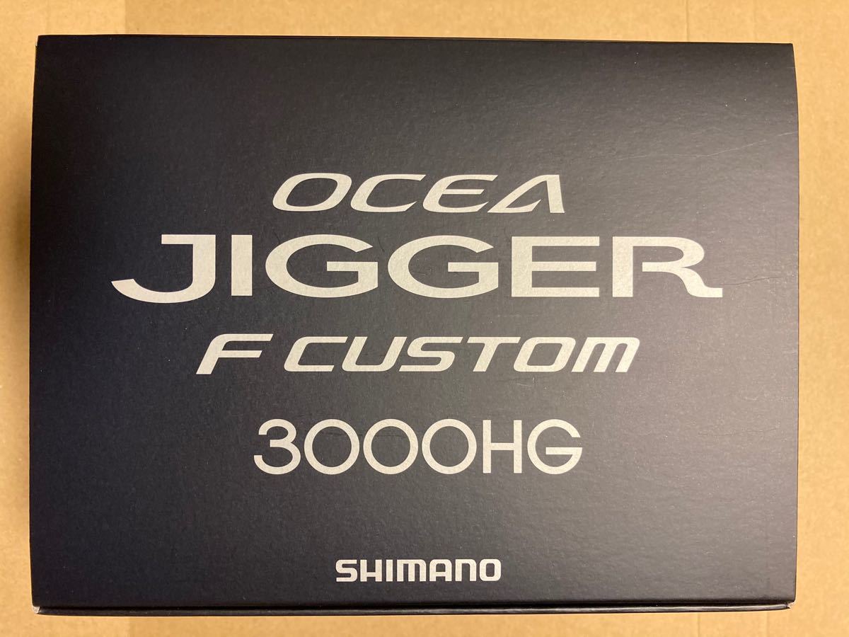 SHIMANO シマノ 19 オシアジガー Fカスタム 3000HG ライン付き(スロージギング・中深海ジギング・マグロジギング)