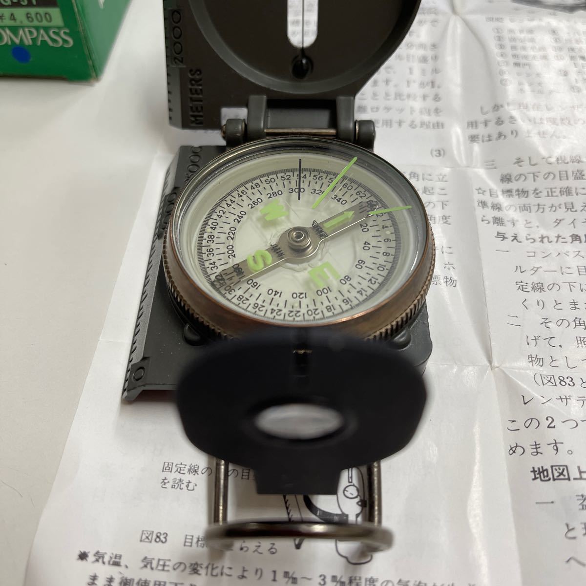 コンパス LENSATIC COMPASS    G-51 高級コンパス MIZAR