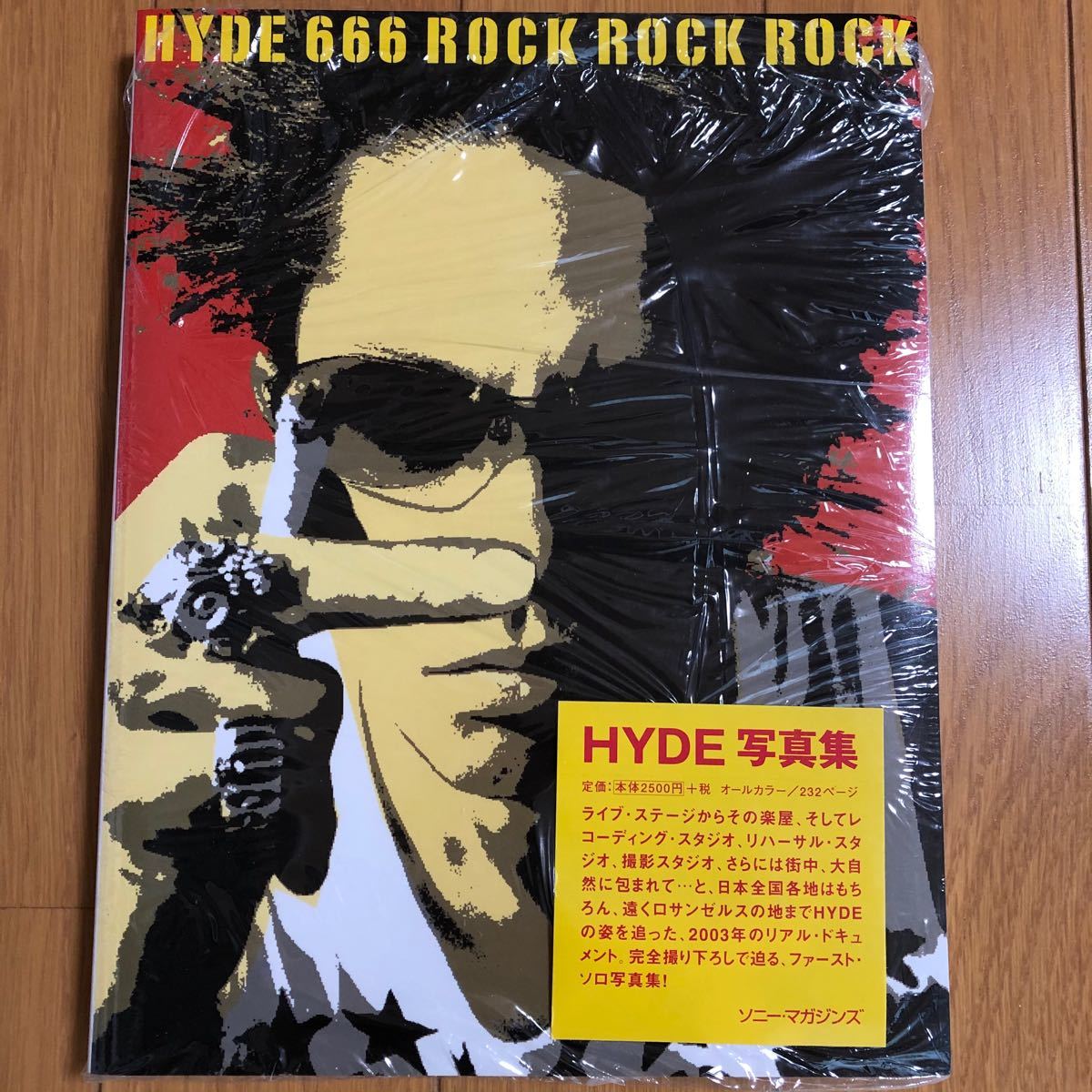 Paypayフリマ Hyde 写真集 666 Rock Rock Rock 03年 ドキュメント 撮り下ろし ハイド ソロ