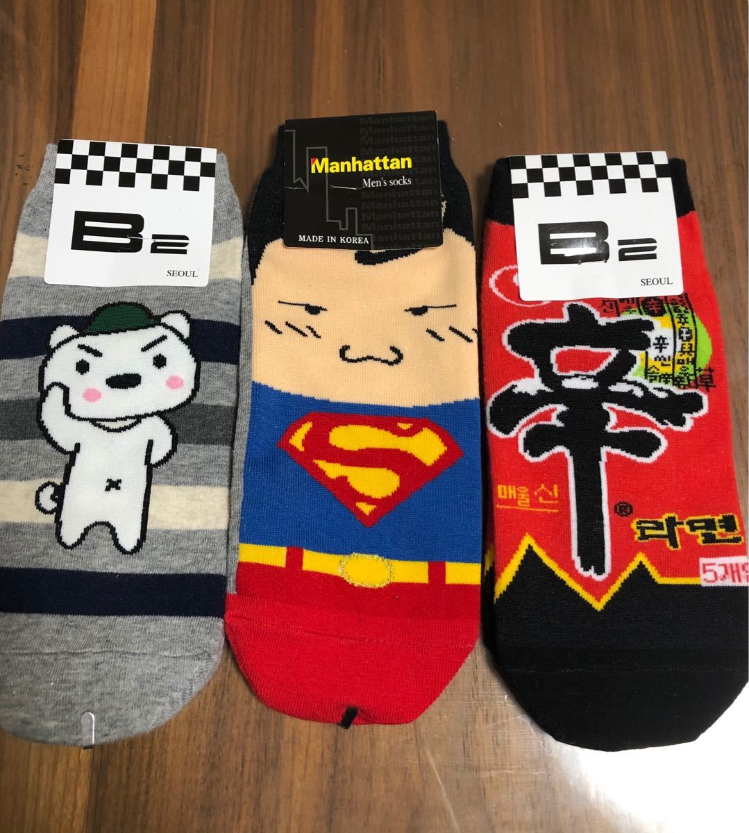 Paypayフリマ 韓国 靴下セット 26 辛ラーメン スーパーマン くつ下 キャラクター靴下 Paypayフリマ 韓国 靴下セット 26 辛ラーメン スーパーマン くつ下 キャラクター靴下