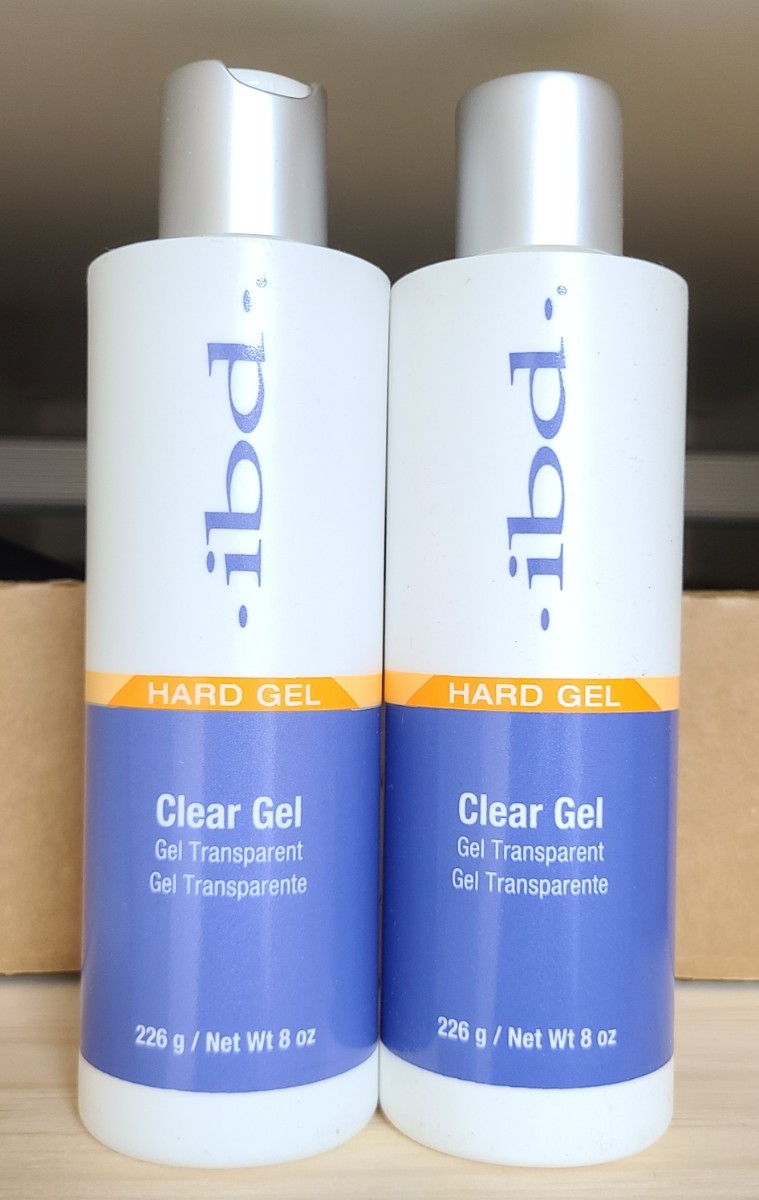 2本 IBD UV クリアジェル 226 g / 8 oz Clear Gel www.lram-fgr.ma