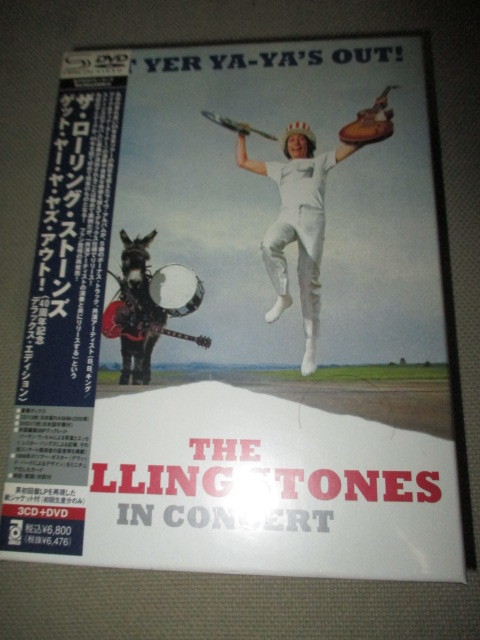 rolling stones / in concert (40周年記念盤3CD+DVD廃盤未開封送料込み!!)