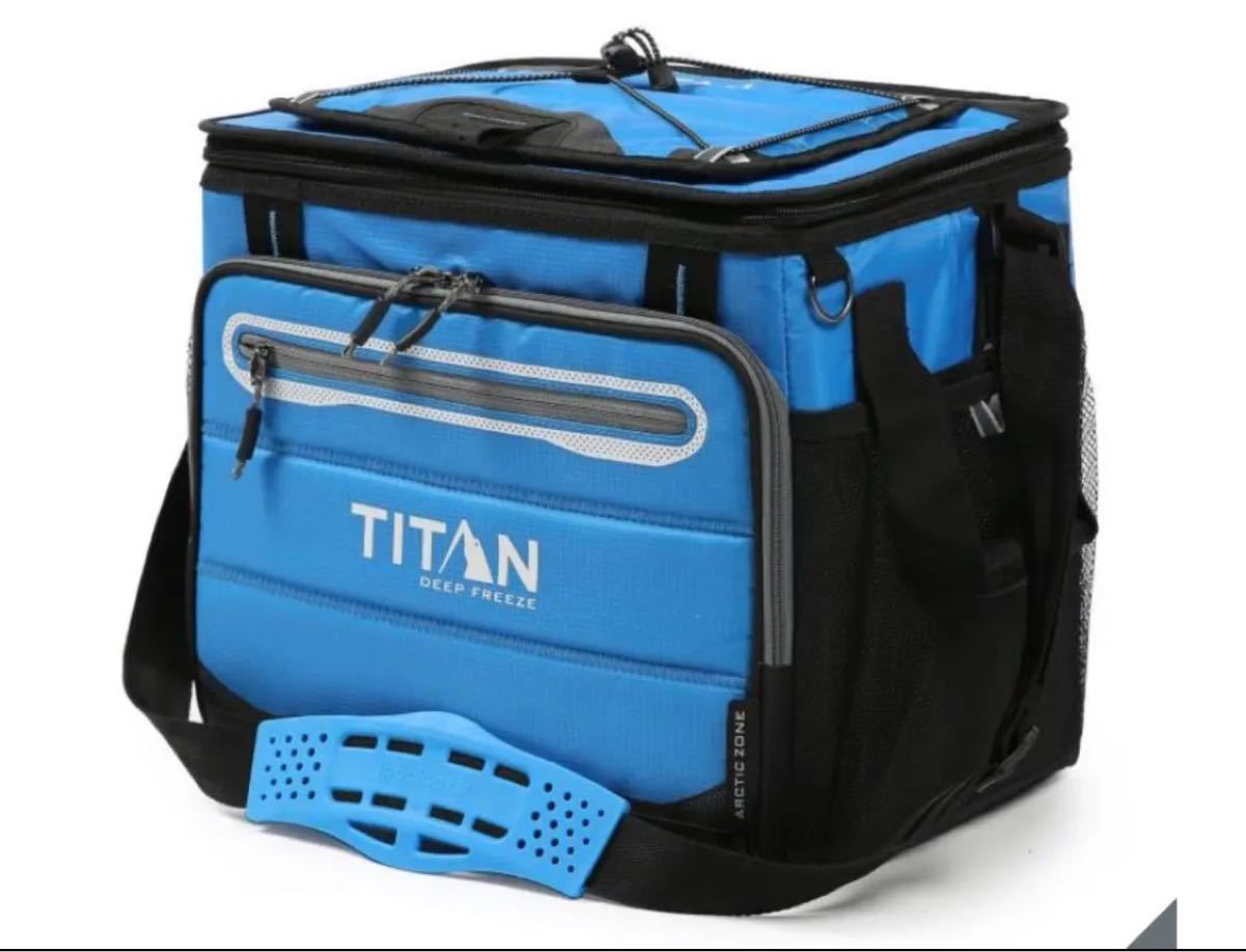 新品 タイタン クーラーバッグ 40缶 ブルー 保冷バッグ クーラーボックス