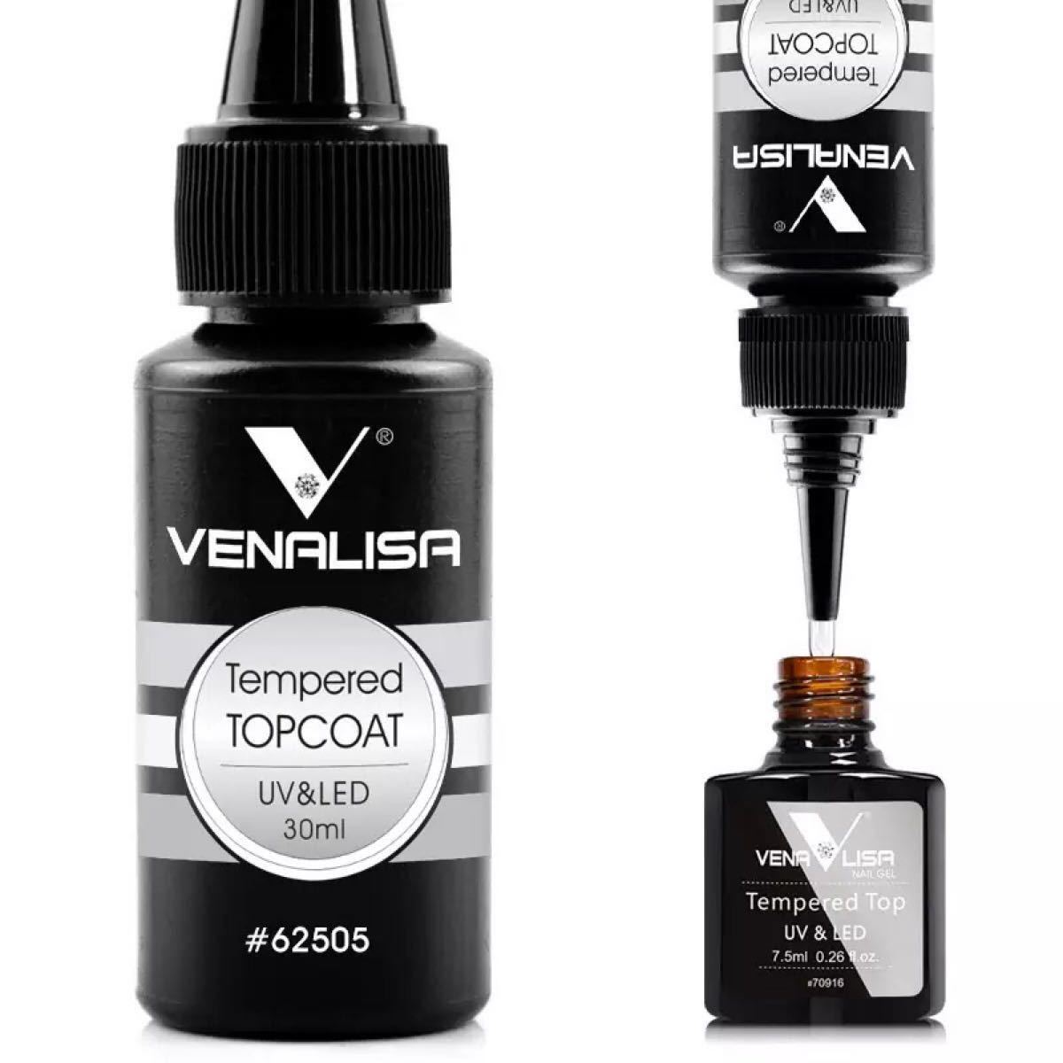 kaa-na様専用☆VENALISA超スーパーグロッシーテンパレッドトップコート詰替用30ml+プライマー