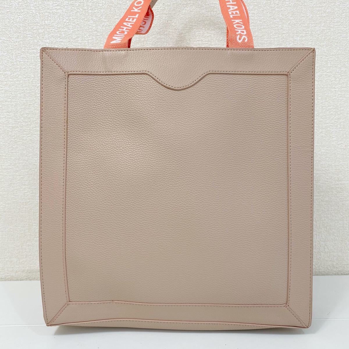 未使用 超美品 MICHAEL KORS マイケルコース PVCレザー トートバッグ  ハンドバッグ