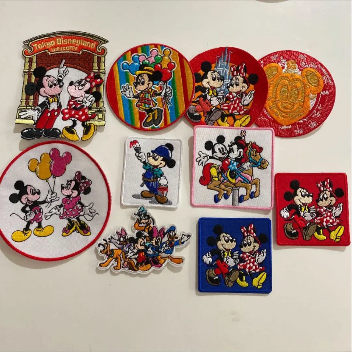 Paypayフリマ アイロン ワッペン ディズニーランド 風 刺繍 ワッペン セット Paypayフリマ アイロン ワッペン ディズニーランド 風 刺繍 ワッペン セット