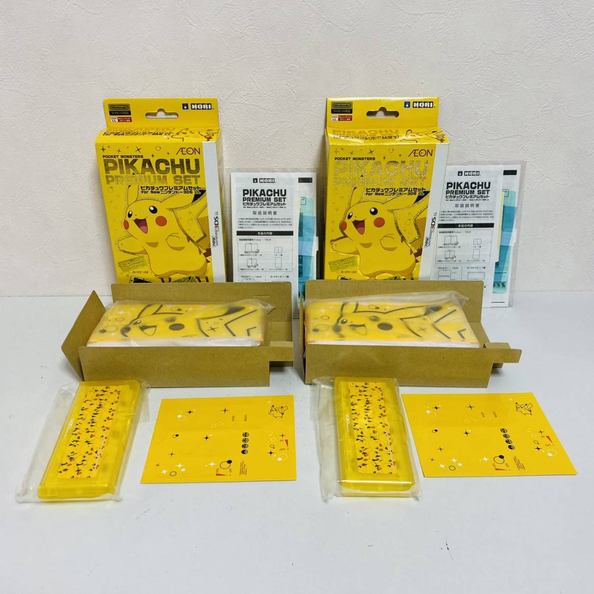 未使用品】HORI ホリ ピカチュウプレミアムセット for New 未使用品】HORI ホリ ピカチュウプレミアムセット for New