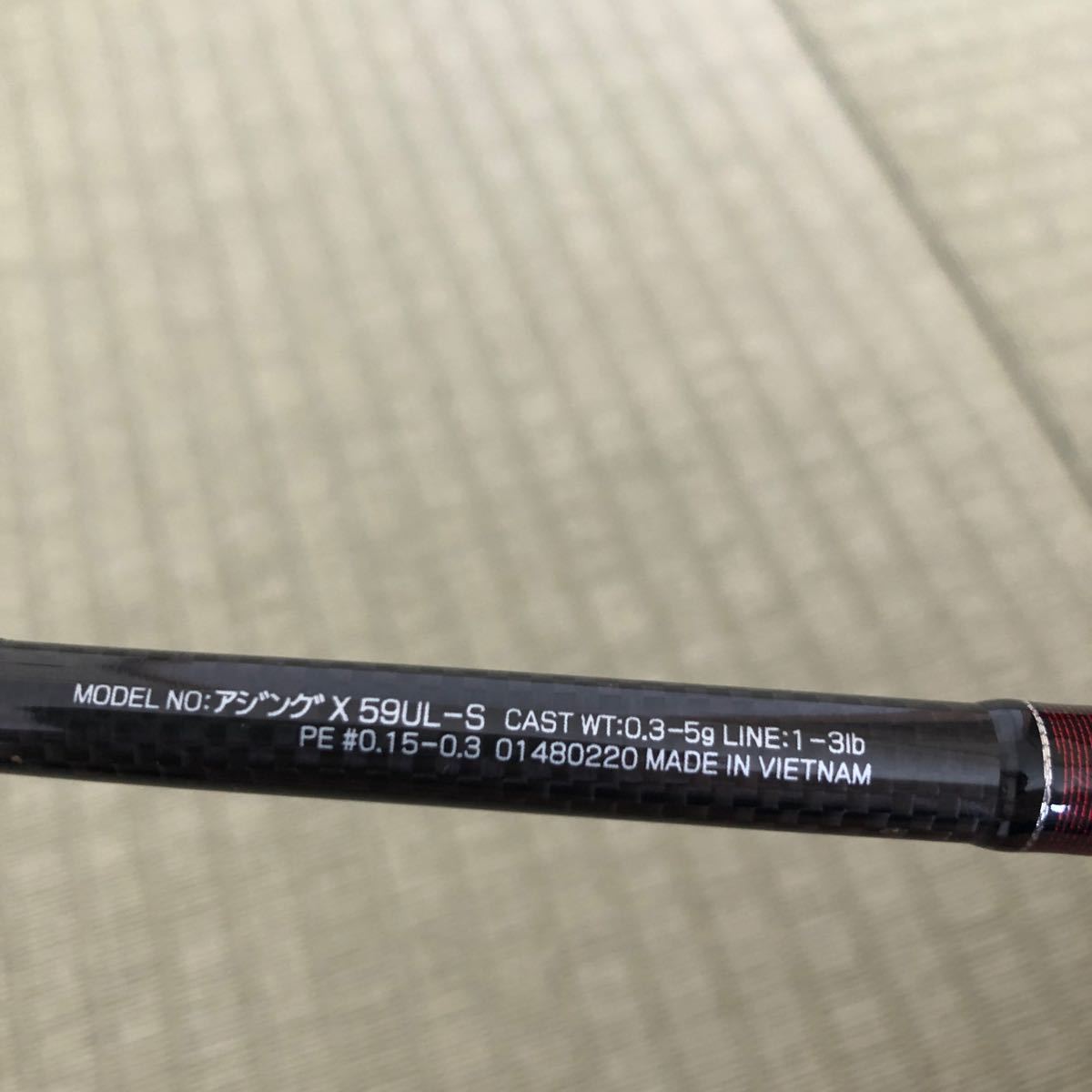 Paypayフリマ ダイワ アジングx 59ul S Paypayフリマ ダイワ アジングx 59ul S