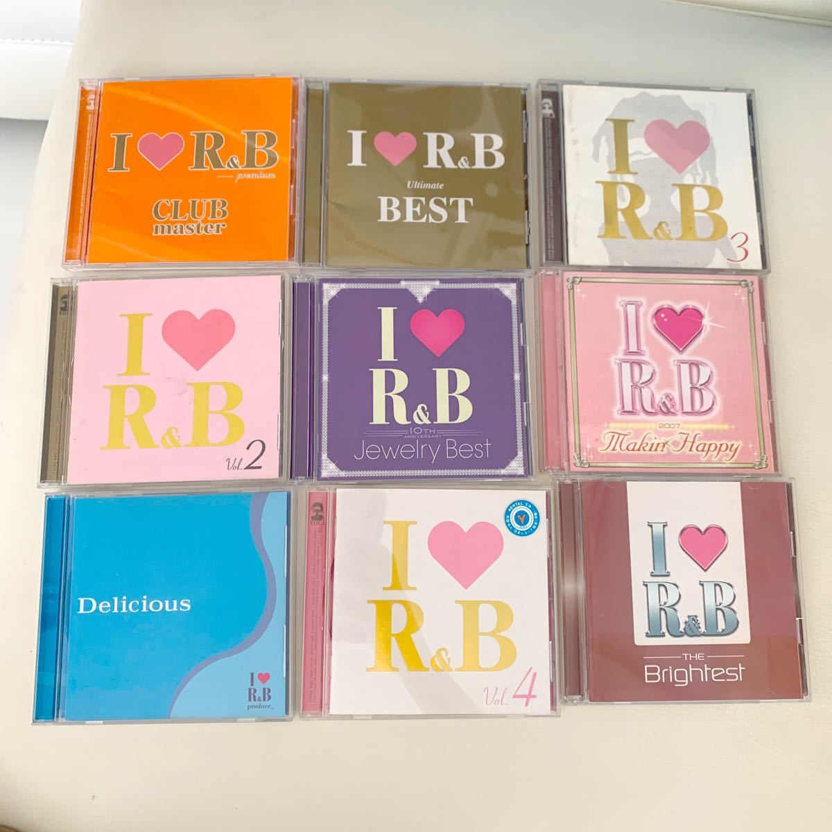 【お得！CD 9枚まとめ売り！】I love R&B アイラブR&B 