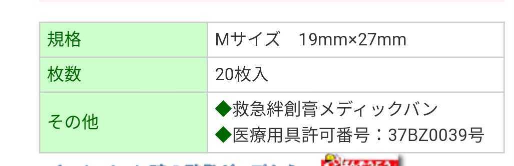 ☆貼る！緊急ばんそうこう20枚入り　警察限定☆_画像2