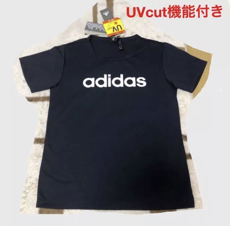 ★即決【UVcut機能付き】新品 adidas アディダス Tシャツ