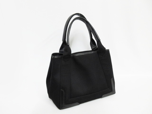 特価商品 BALENCIAGA バレンシアガ カバス S 339933 黒 キャンバス
