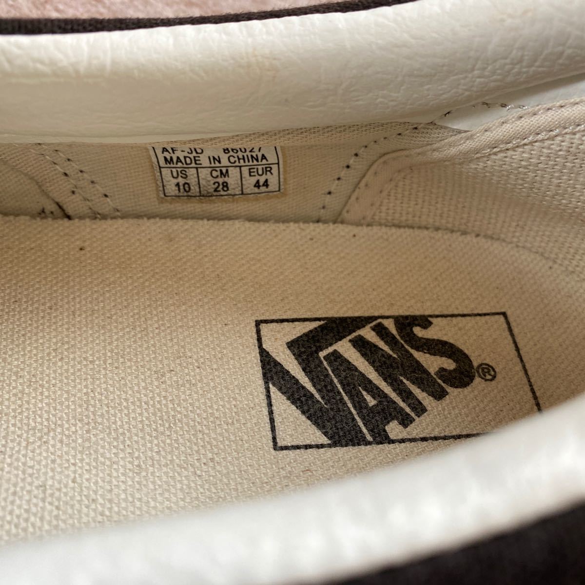 VANS スリッポン 黒 28cm