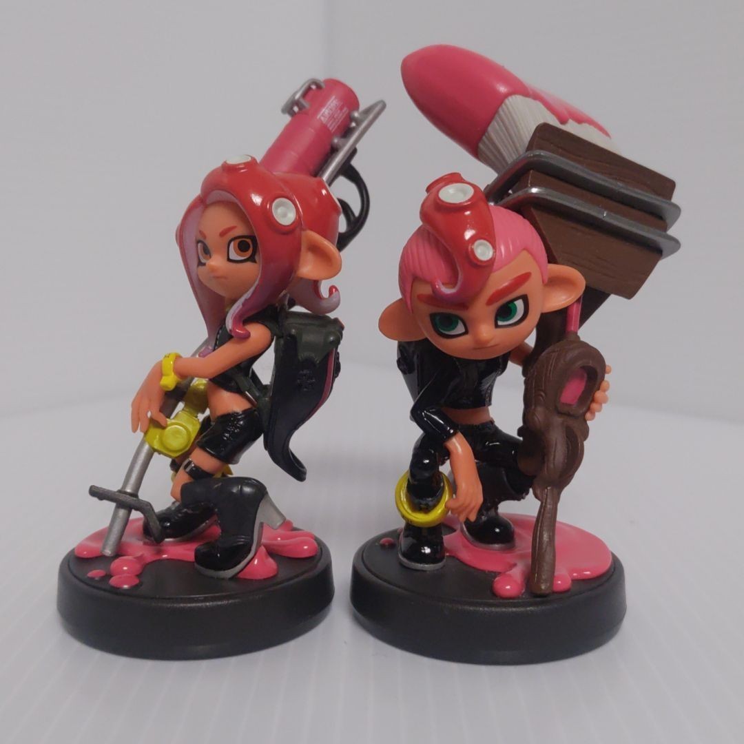 Paypayフリマ Amiibo アミーボ スプラトゥーン2 タコガール タコボーイ セット Paypayフリマ Amiibo アミーボ スプラトゥーン2 タコガール タコボーイ セット