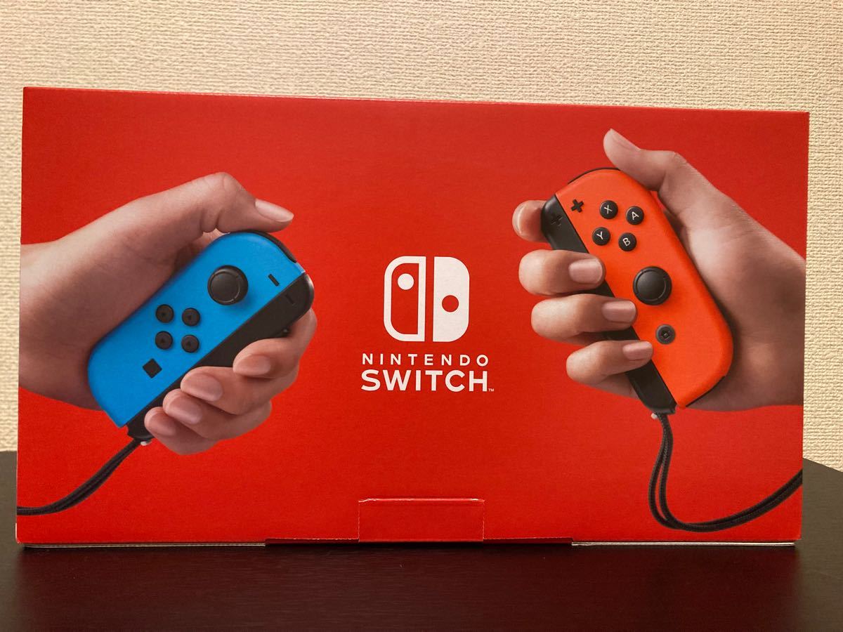 【新品未開封品  送料無料】Nintendo Switch 本体 Joy-Con(L) ネオンブルー/(R) ネオンレッド