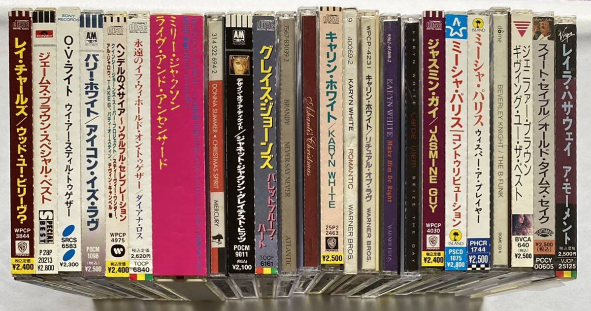 洋楽　ソウル,ファンク,R&B,ブラック・ミュージック　ジャンクCD 24タイトル +メモラビリア　セット_画像1