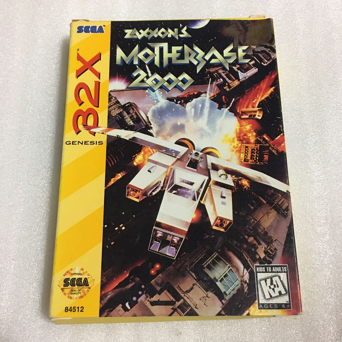 Genesis 32X Zaxxon Motherbase2000 ザクソンマザーベース2000 北米版スーパー32X パラスコード_画像1